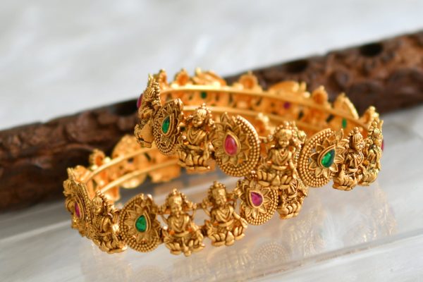 Gold Laxmi Bangles